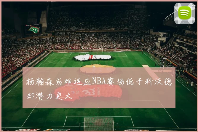 杨瀚森或难适应NBA赛场低于科沃德却潜力更大